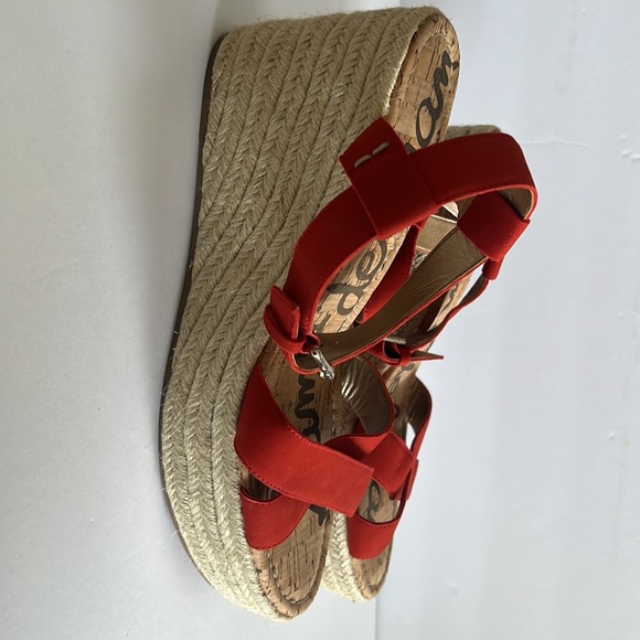 Size 12 Sam Endelman espadrille wedges - Picture 2 of 4